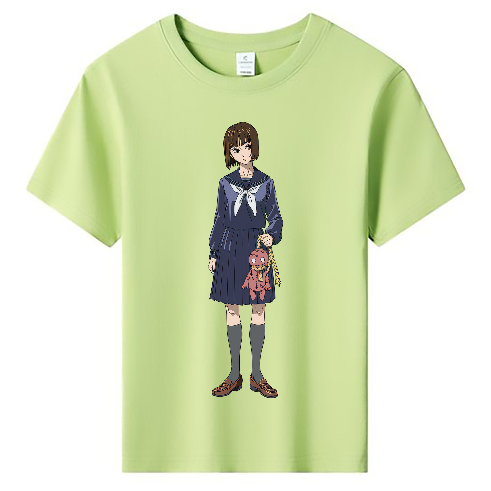 （画像用） 呪術廻戦 Jujutsu Kaisen 綿100％キッズTシャツ（フロントプリント）
